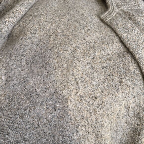 Simply‎ Natural Alpaca Cardigan Sweater - Picture 4 of 6